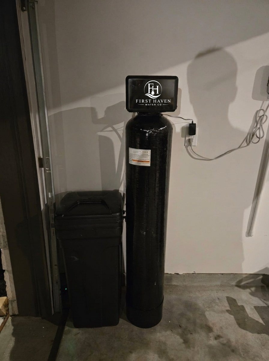 Water treatment system installation, example 9